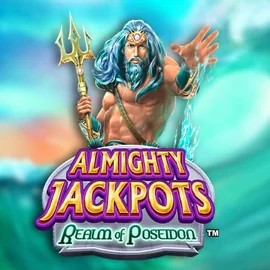Try Almighty Jackpots – Realm of Poseidon slot by Novomatic on spinorhino-casino.co.nl – logo image