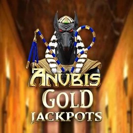 Anubis Gold Jackpots logo by Inspired Gaming Spinorhino Casino