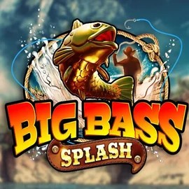 Big Bass Splash online game logo by Pragmatic Play on spinorhino-casino.co.nl