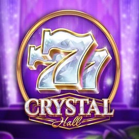 Crystal Hall slot logo by Play'n GO at Spinorhino Casino