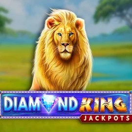 Diamond King Jackpots slot icon by SpinPlay Games, available at Spinorhino Casino