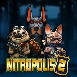 Nitropolis 2 slot visual from ELK Studios available on spinorhino-casino.co.nl