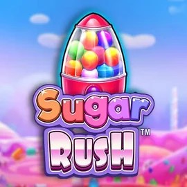 Sugar Rush game by Pragmatic Play – logo hosted on Spinorhino Casino