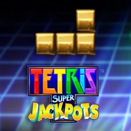 Official Jackpots logo: Tetris Super Jackpots by WMS at Spinorhino Casino